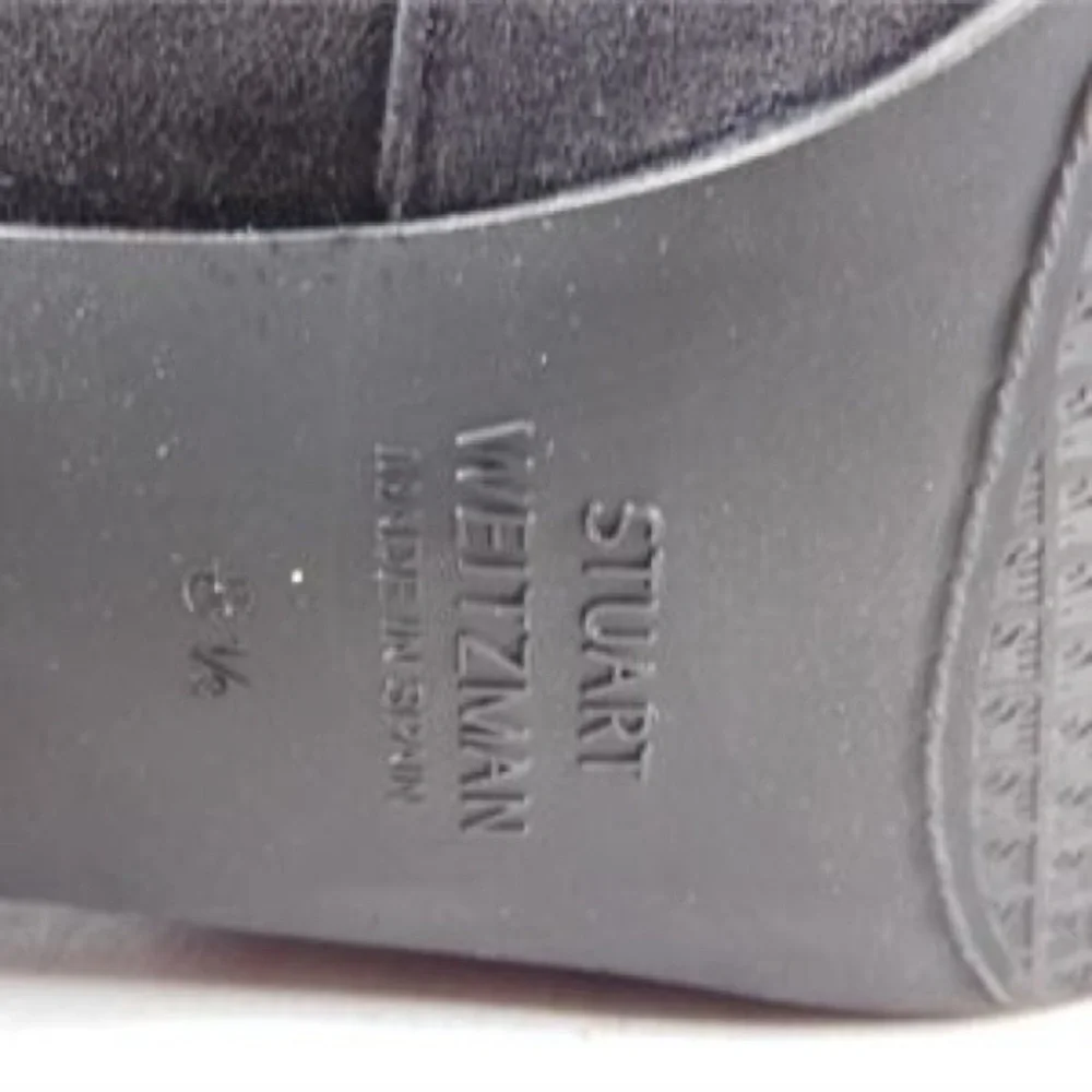 Stuart Weitzman Highland Black Suede Over-the-Knee Boots Women’s Size 8.5 - Picture 11 of 11